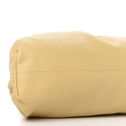 Bottega Veneta Smooth Butter Calf The Pouch Oversized Clutch Tapioca 6 of 10