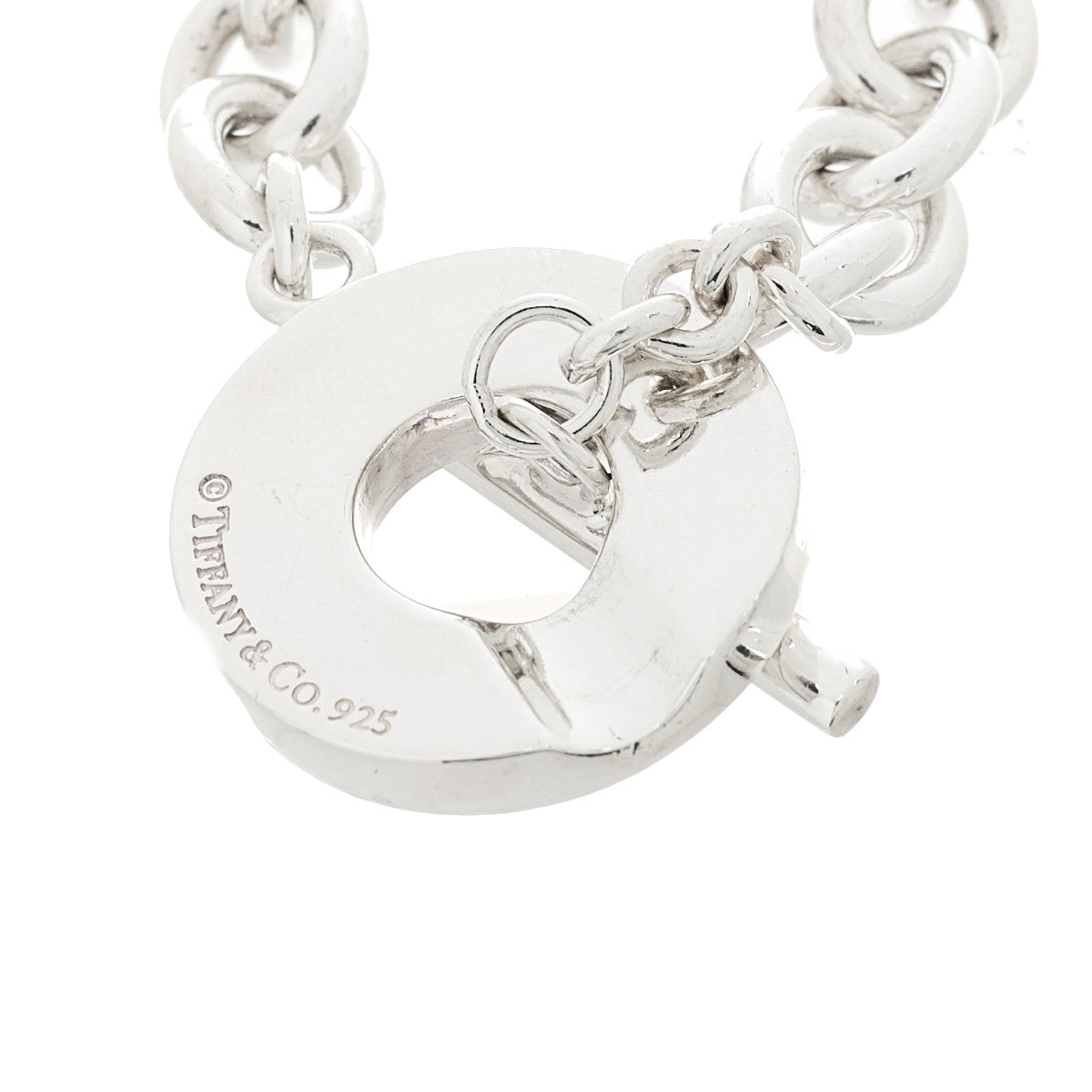 Tiffany Sterling Silver 1837 Toggle Bracelet 3 of 3