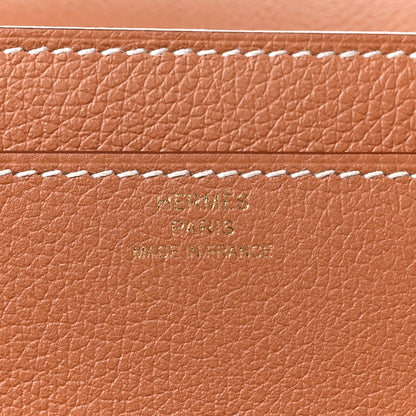 Hermes Evercolor Constance Wallet To Go Gold 6 of 10