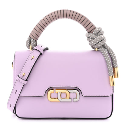 Marc Jacobs Textured Calfskin The J Link Shoulder Bag Orchid 1 of 11