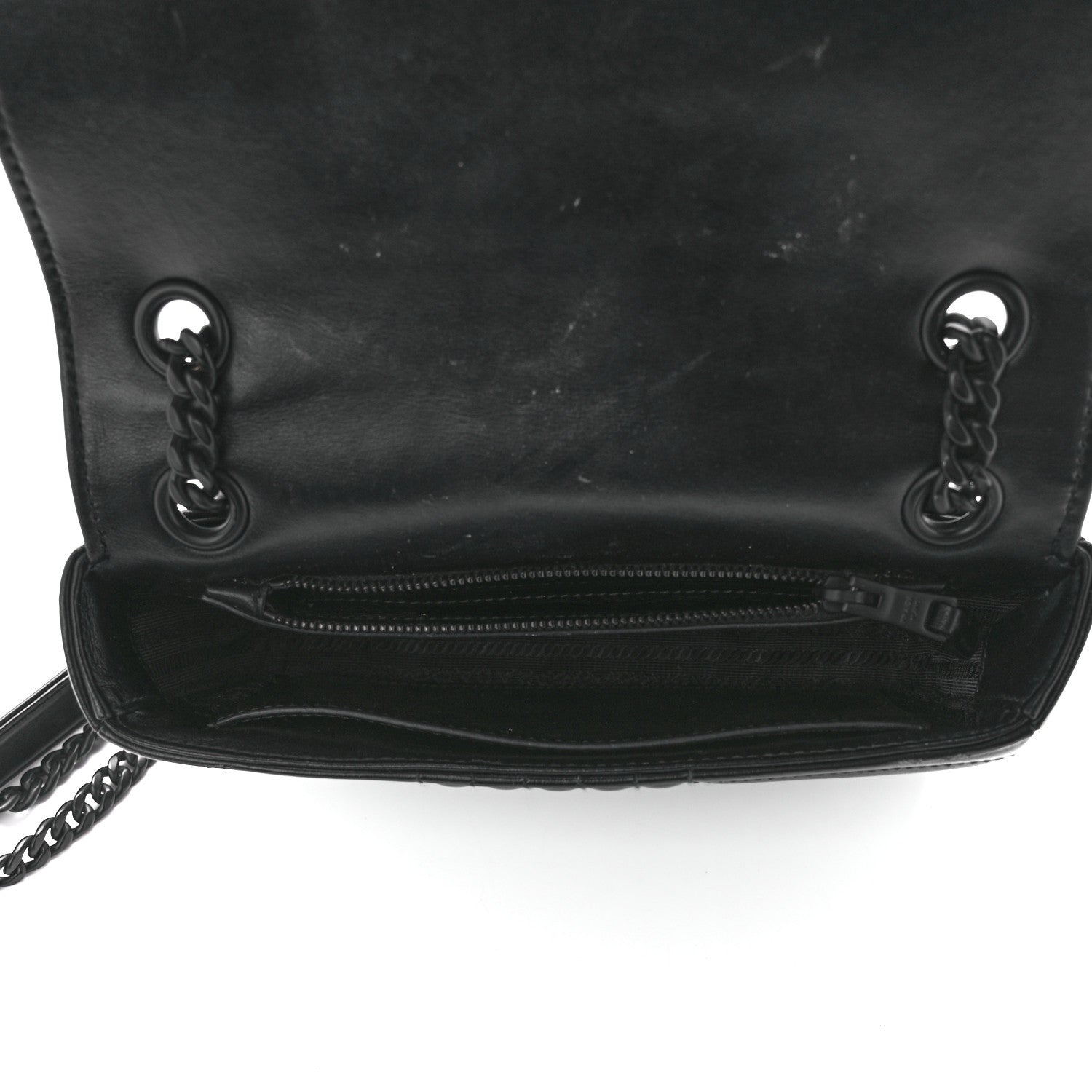 Prada Nappa Impunture Small Diagramme Crossbody Bag Black 5 of 12