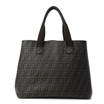 Fendi Zucca Spalmati Large Tote Tobacco 1 of 12