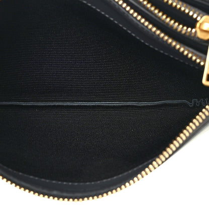 Celine Lambskin Small Trio Crossbody Bag Anthracite 4 of 12