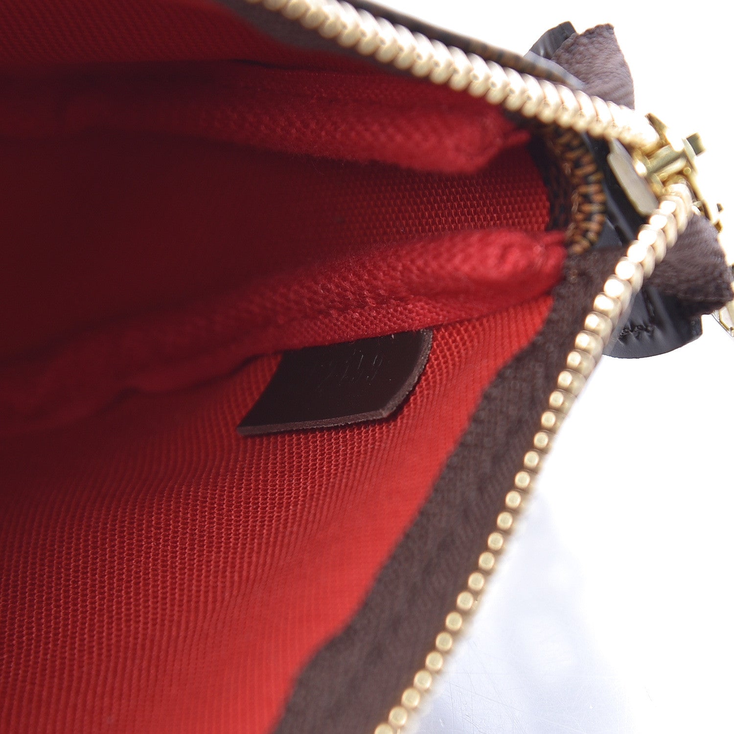 Louis Vuitton Damier Ebene Mini Pochette Accessories 9 of 9