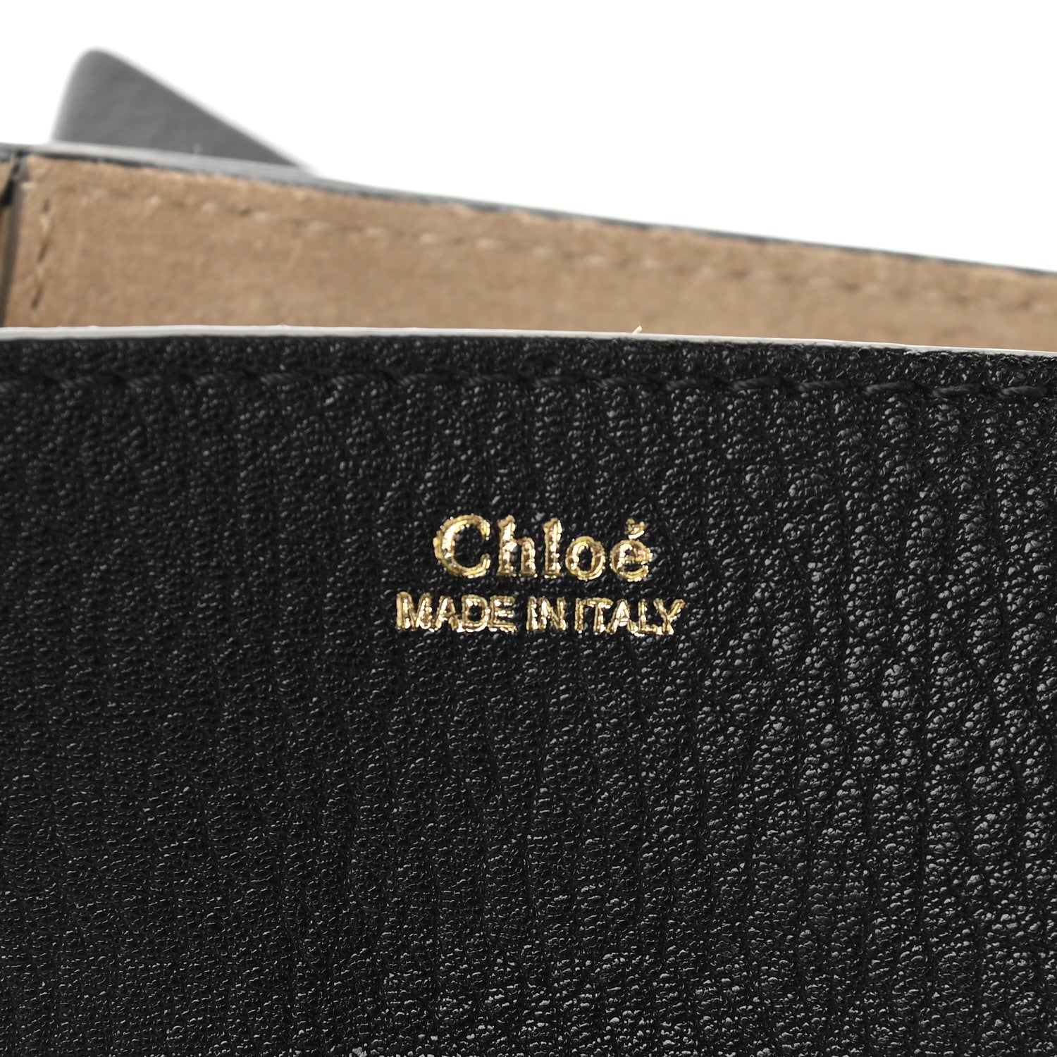Chloe Grained Lambskin Mini Drew Shoulder Bag Black 8 of 8