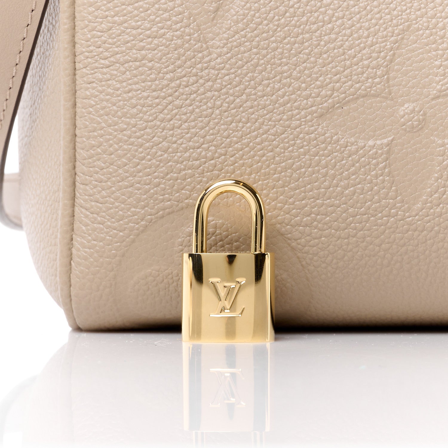 Louis Vuitton Empreinte Monogram Giant Speedy Bandouliere 25 Tourterelle 13 of 14