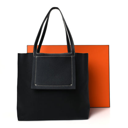 Hermes Taurillon Clemence Cabasellier 46 Black 9 of 9