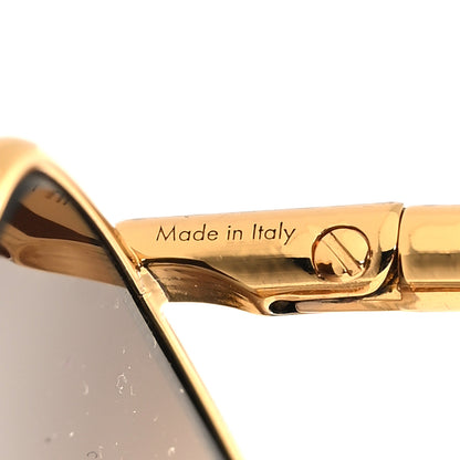 Louis Vuitton Monogram Metal LV First Square Sunglasses Z1928U 6 of 6