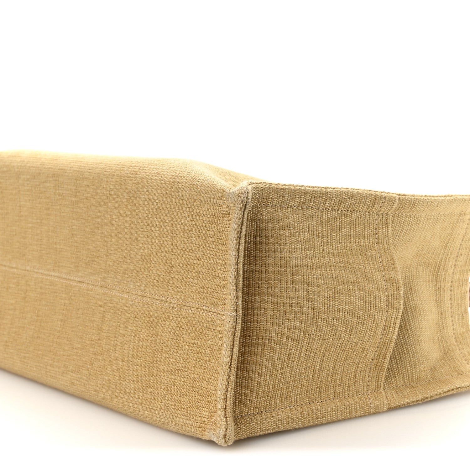 Celine Canvas Calfskin Triomphe Large Cabas Thais Natural Tan 9 of 10