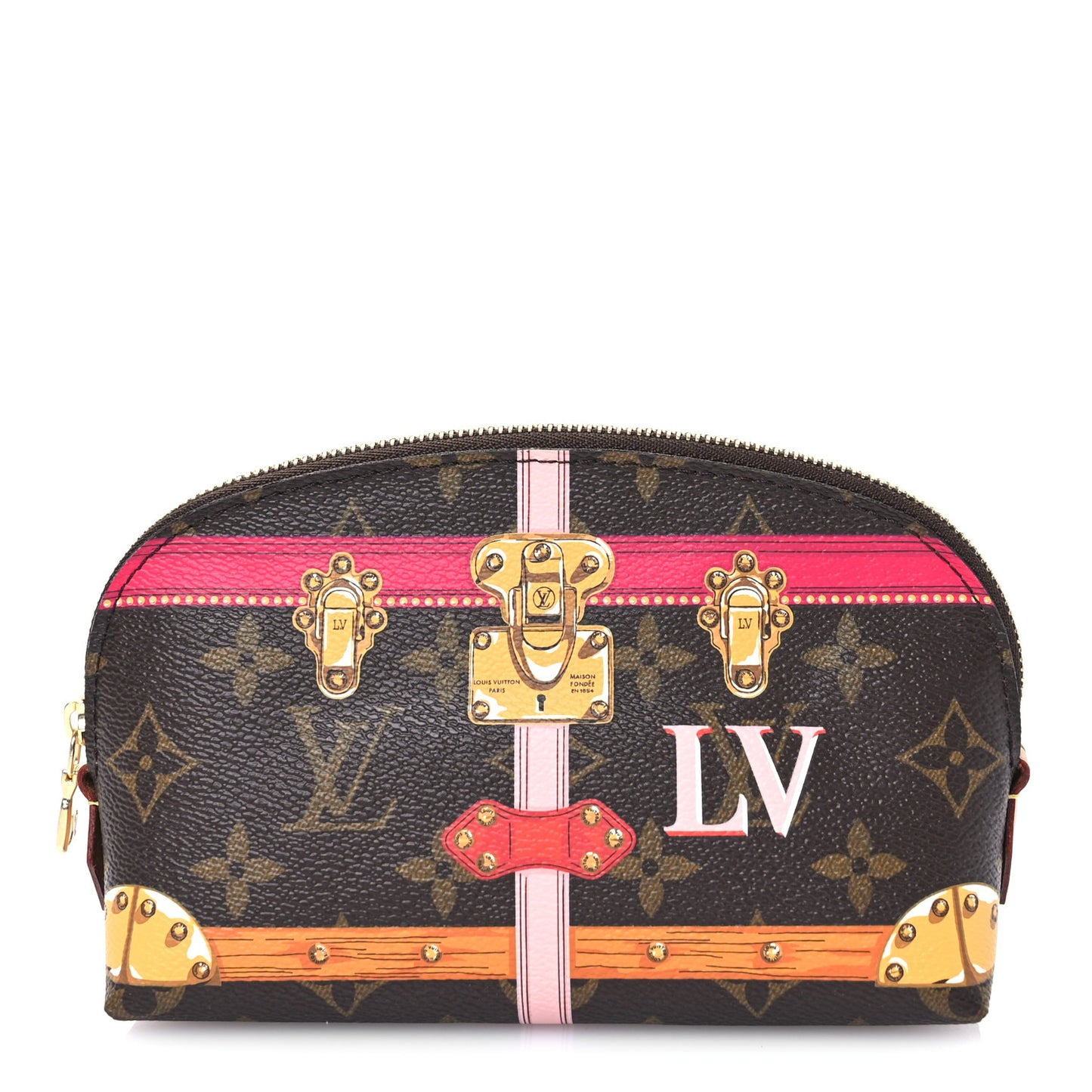 Monogram Summer Trunks Cosmetic Pouch PM