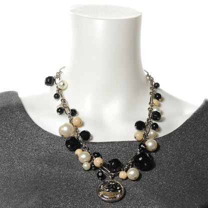 Chanel Pearl Beaded CC Paris Necklace 2 of 6