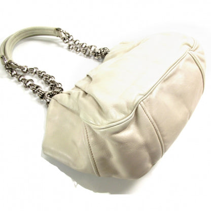 Prada Leather Pleated Shoulder Bag 5 of 11