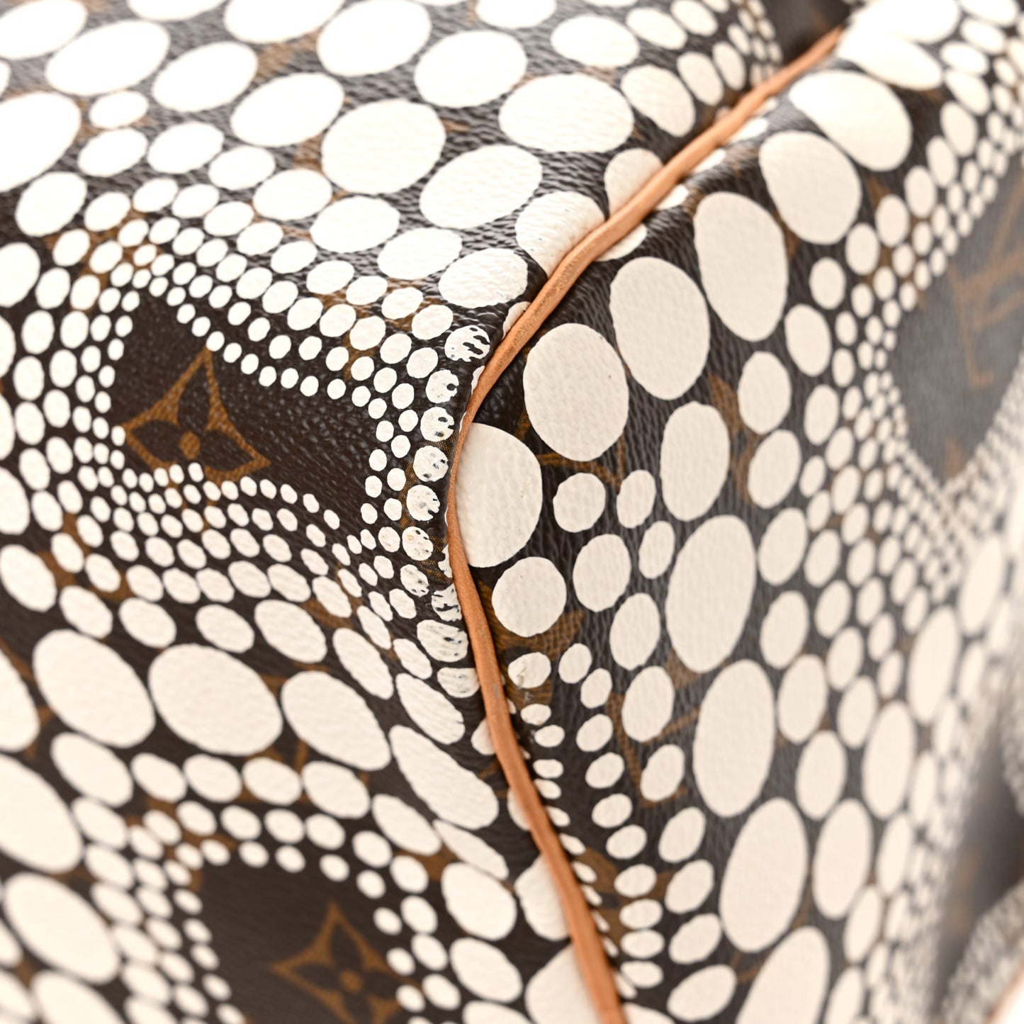 Monogram Kusama Town Speedy 30 White