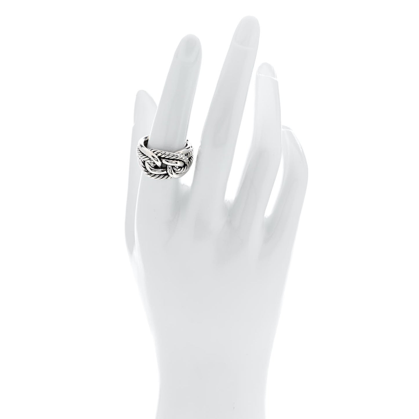 Sterling Silver Labyrinth Knot Ring