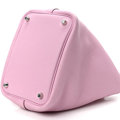 Hermes Taurillon Clemence Picotin Lock 18 PM Mauve Sylvestre 8 of 9