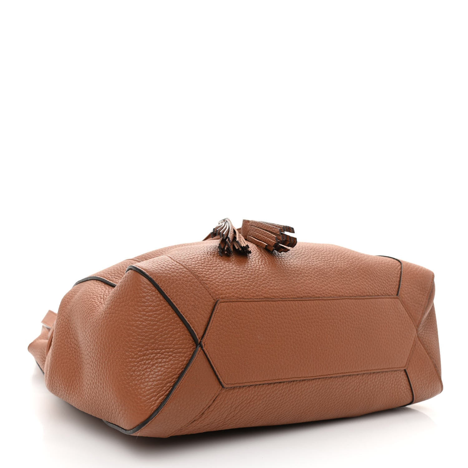 Mulberry Heavy Grain Calfskin Small Millie Tote Chestnut 4 of 9