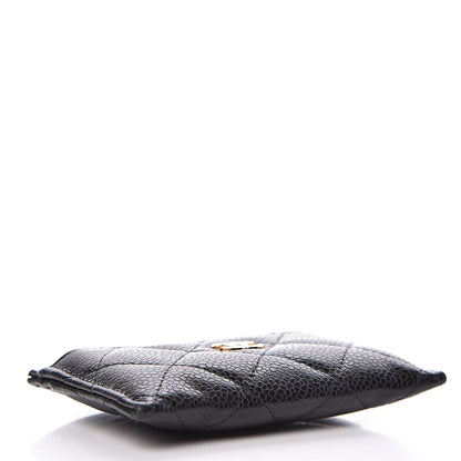 Chanel Caviar Quilted Card Holder Black 4 of 9