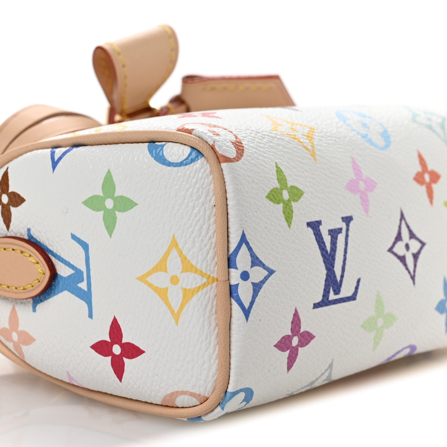 LV X TM Monogram Multicolor Nano Speedy White