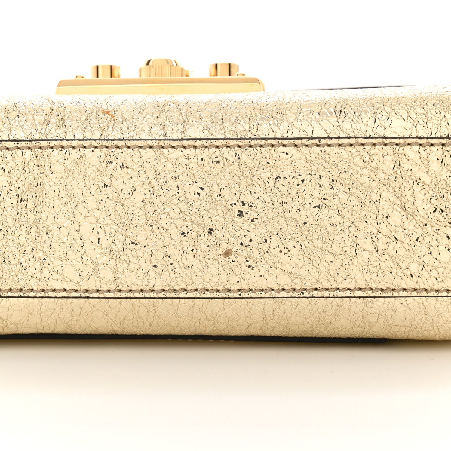 Gucci Galassia Small Padlock Shoulder Bag Platino 11 of 13