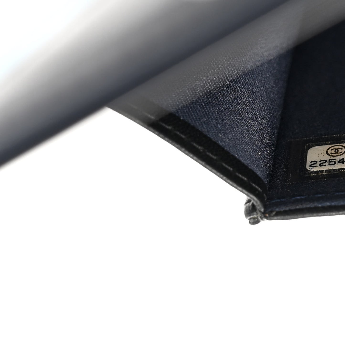 Lambskin Airlines Wallet On Chain WOC Blue Black Red