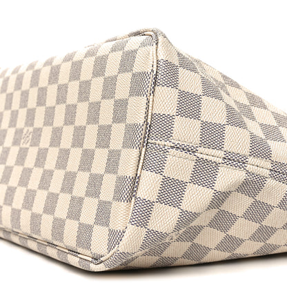 Louis Vuitton Damier Azur Neo Neverfull MM Rose Ballerine 9 of 9