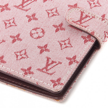 Louis Vuitton Mini Lin Small Ring Agenda Cover Cherry 4 of 9
