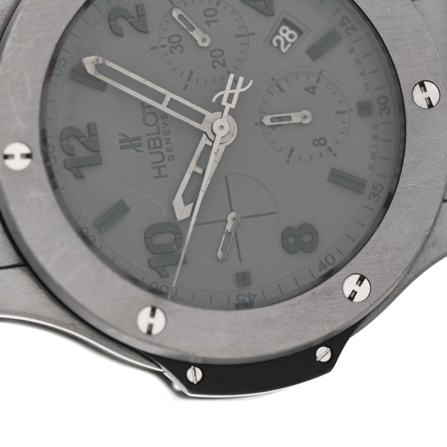 Hublot Tantalum Rubber 44mm Big Bang Automatic Watch Black 301.AI.460.RX 8 of 10