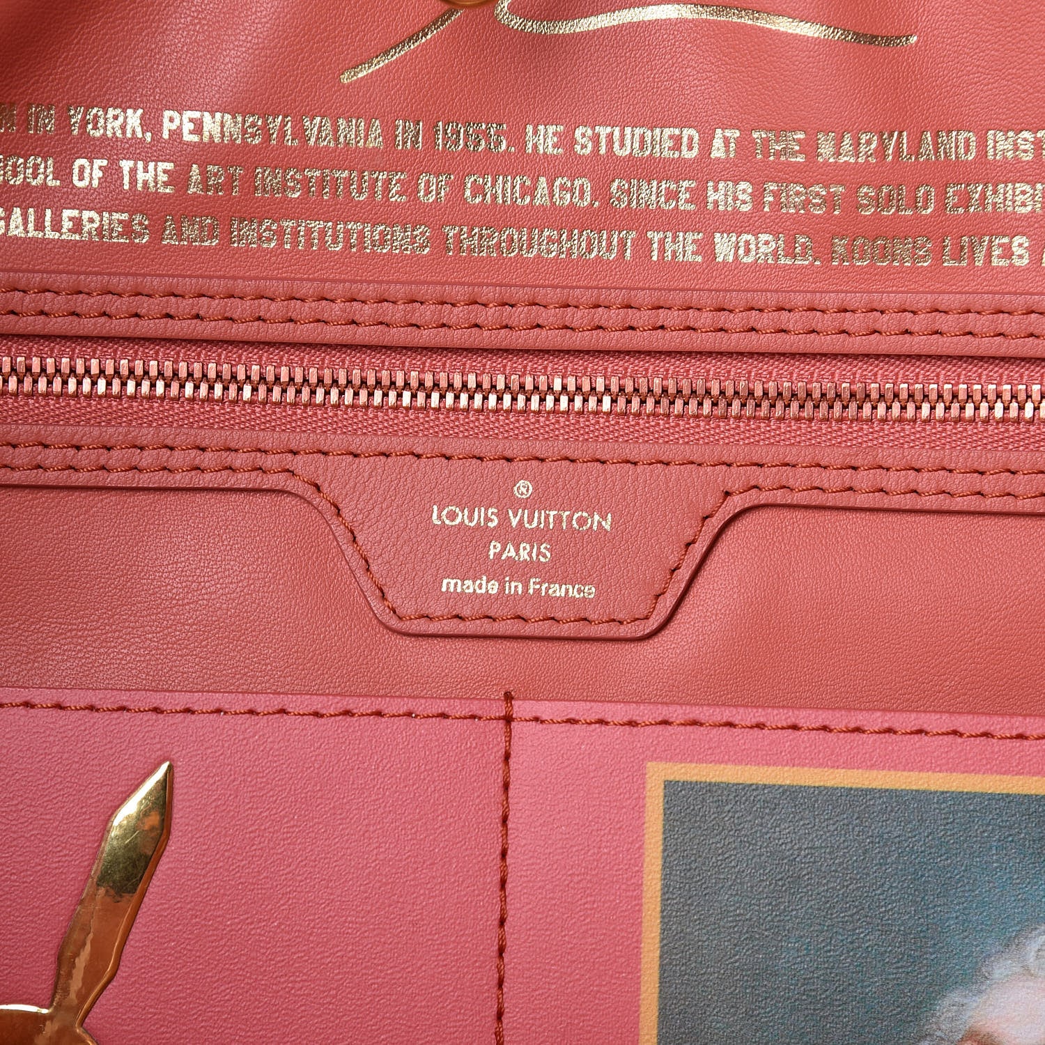 Louis Vuitton Masters Jeff Koons Boucher Neverfull MM 7 of 11