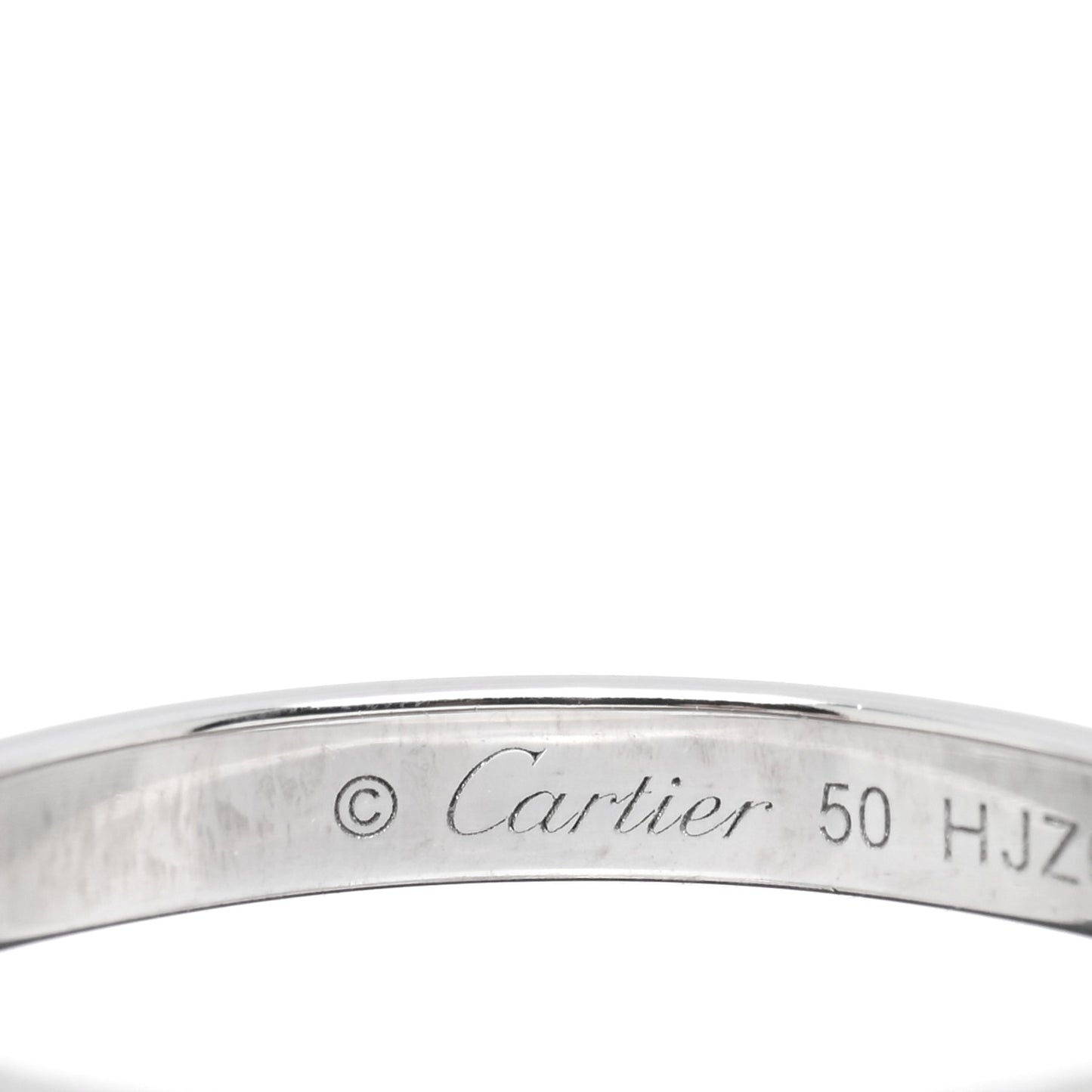 Platinum Diamond 2.3mm D'Amour Wedding Band Ring 50 5.25