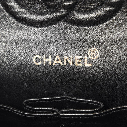 Chanel Caviar Quilted Medium Double Flap Black 7 of 9