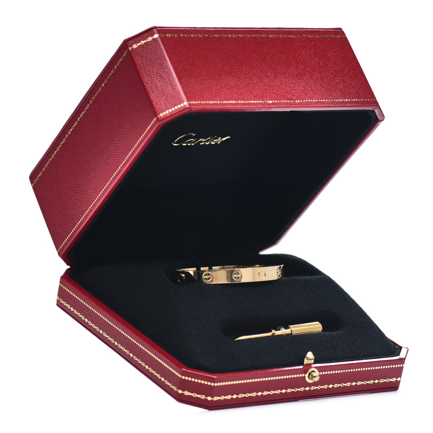 18K Yellow Gold LOVE Bracelet 15