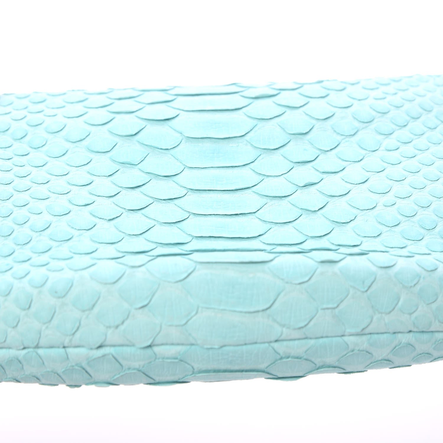 Chanel Python Timeless Clutch Blue 11 of 15