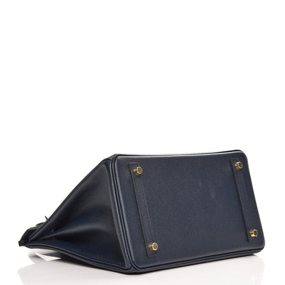 Hermes Epsom Birkin 30 Bleu Indigo 4 of 31