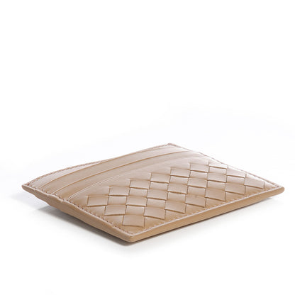 Bottega Veneta Nappa Intrecciato VN Card Case Beige Walnut 4 of 9