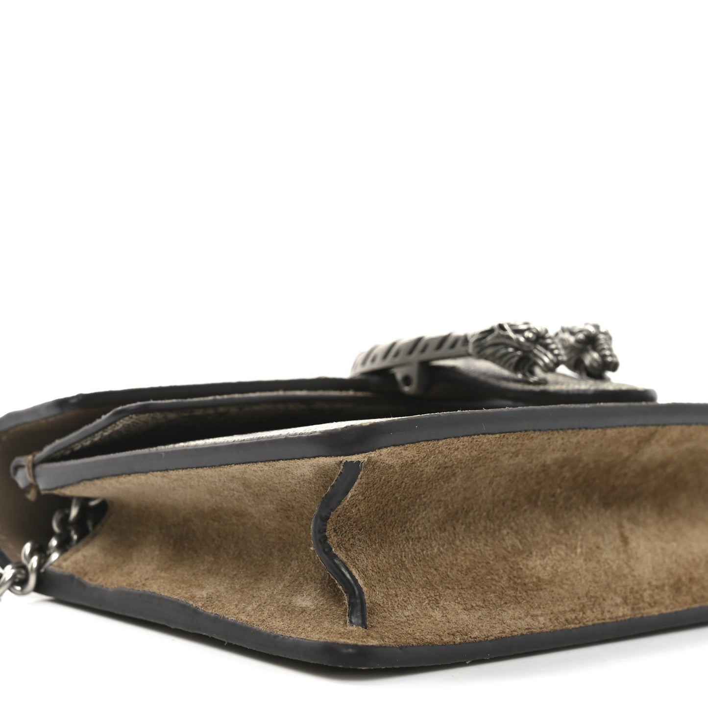 GG Supreme Monogram Super Mini Dionysus Shoulder Bag Taupe
