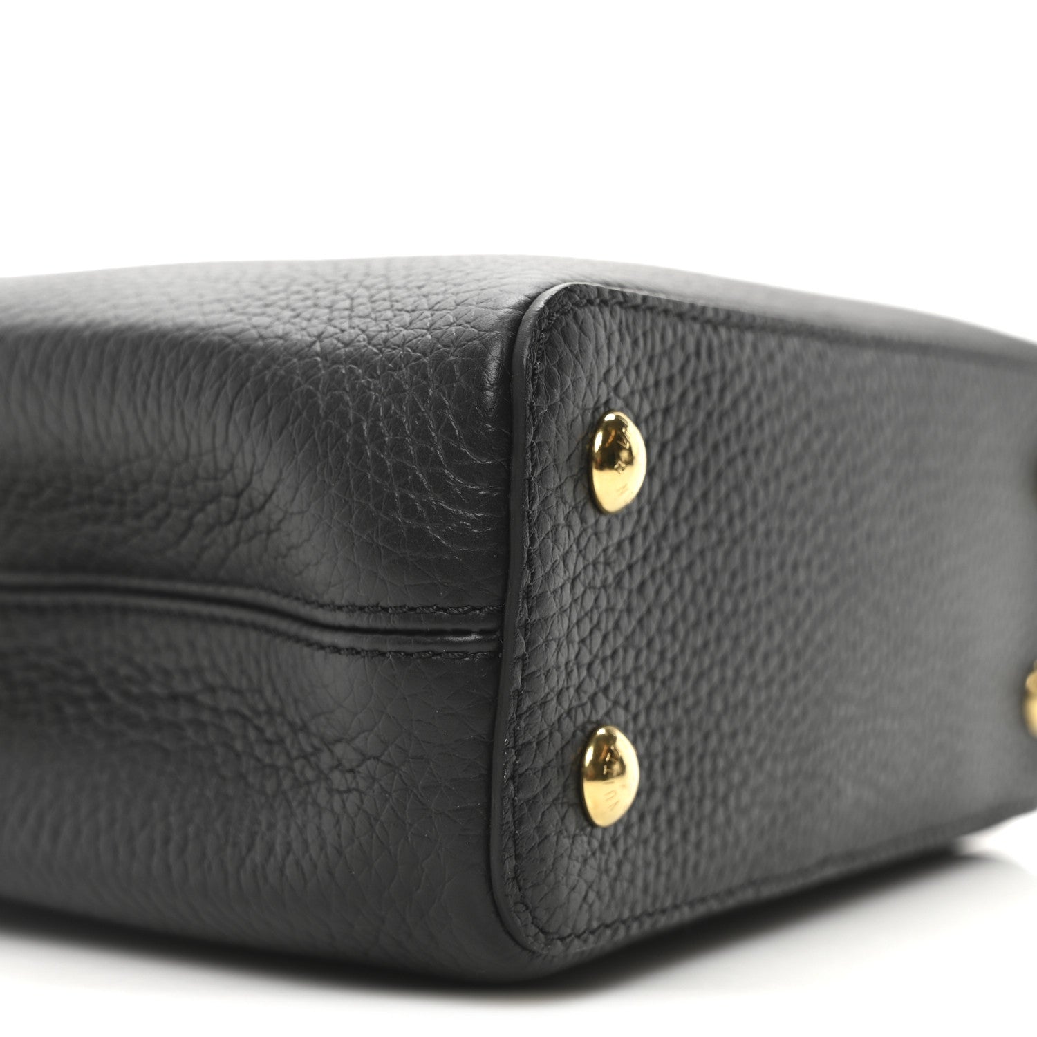 Louis Vuitton Taurillon Mini Capucines Black 8 of 9