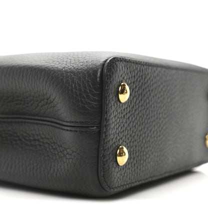 Louis Vuitton Taurillon Mini Capucines Black 8 of 9