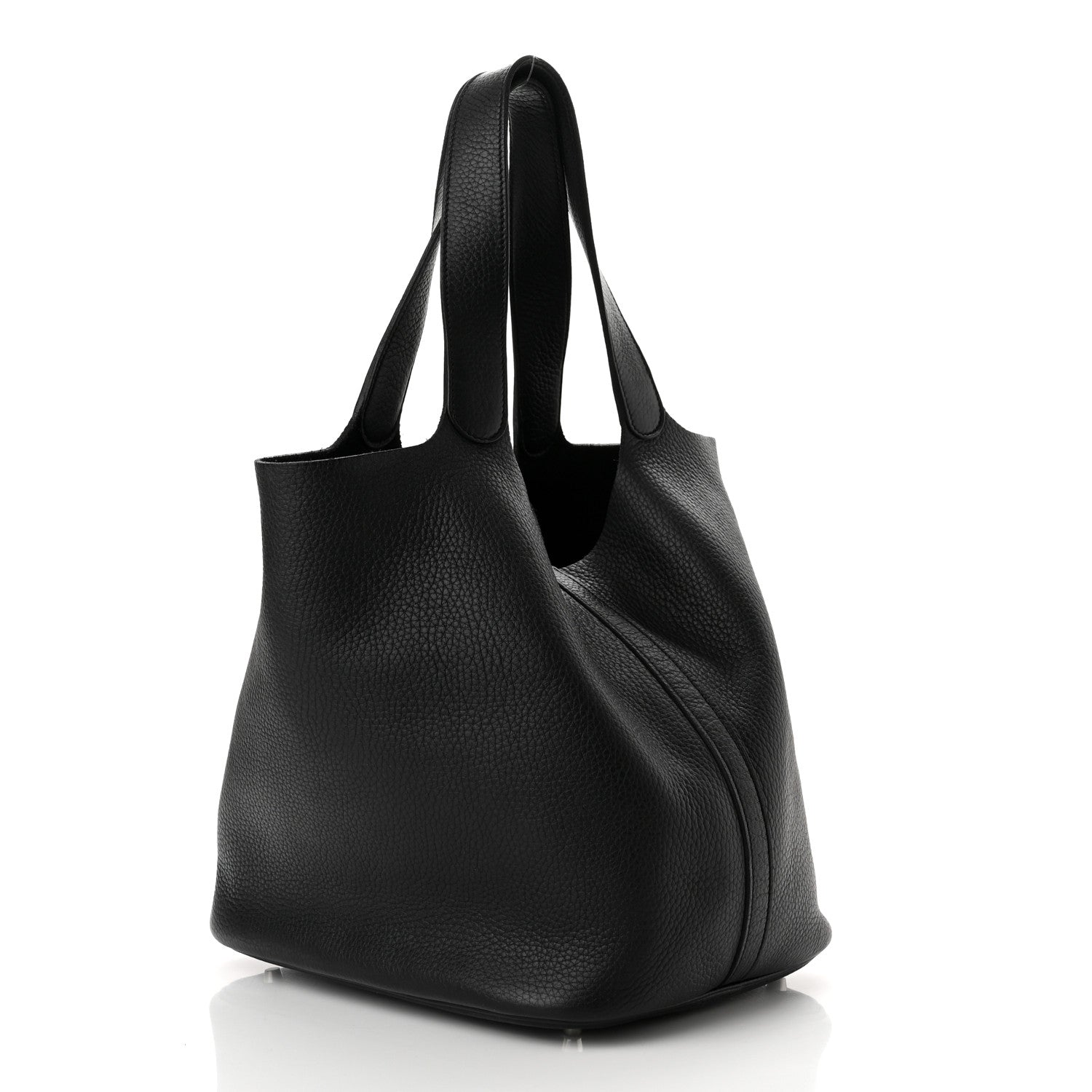 Hermes Taurillon Clemence Picotin Lock 26 GM Black 3 of 10