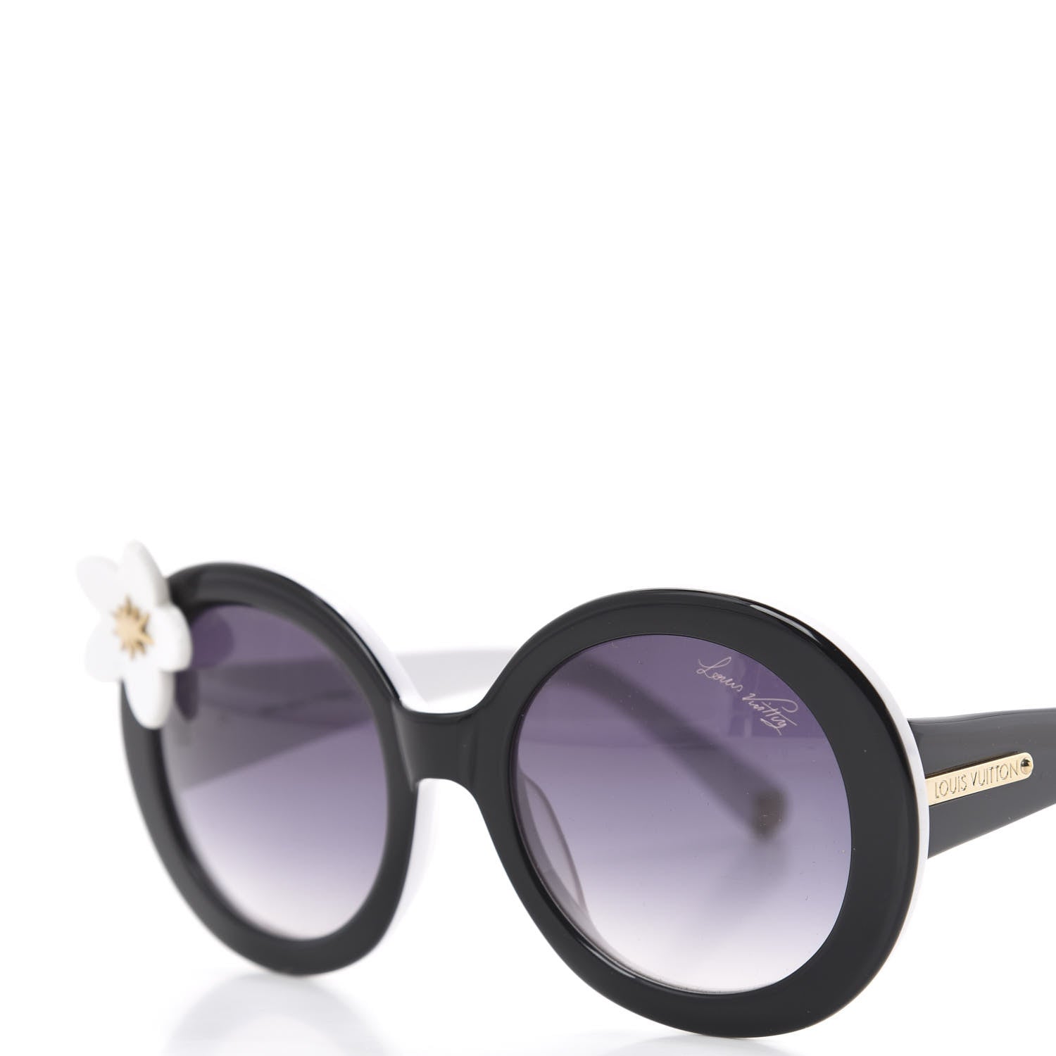 Louis Vuitton Oversized Sunglasses Z0270E Black 7 of 7