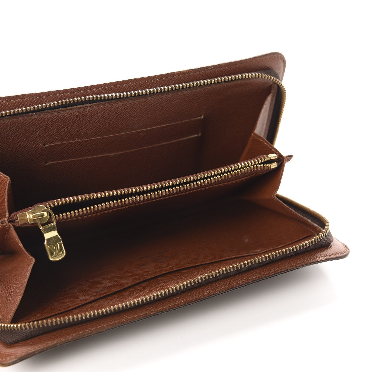 Louis Vuitton Monogram Porte-Monnaie Zippy Wallet 5 of 9