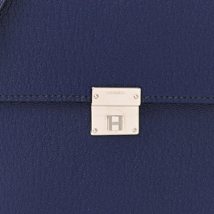 Hermes Chevre Mysore Clic 16 Wallet Blue Encre 8 of 11