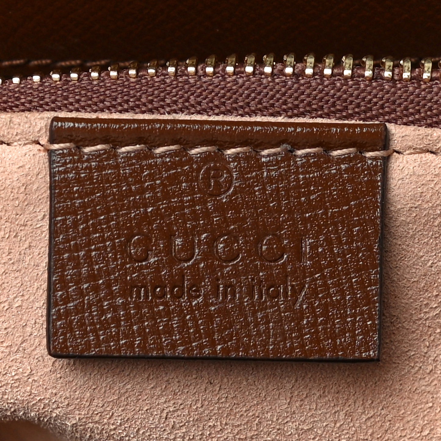 GG Supreme Monogram Horsebit 1955 Shoulder Bag Beige Brown Sugar