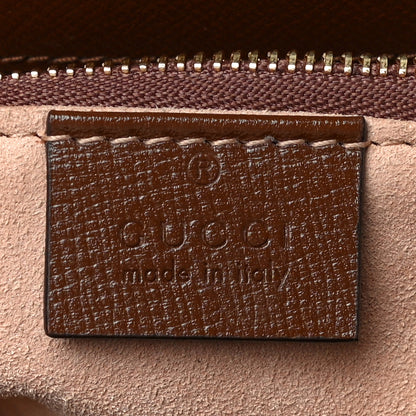 Gucci GG Supreme Monogram Horsebit 1955 Shoulder Bag Beige Brown Sugar 6 of 13