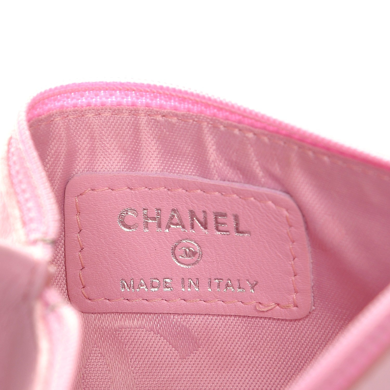 Chanel Lambskin Timeless CC Pochette Pink 6 of 9