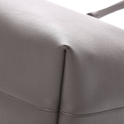 Saint Laurent Calfskin Large Shopping Tote Fog 11 of 13