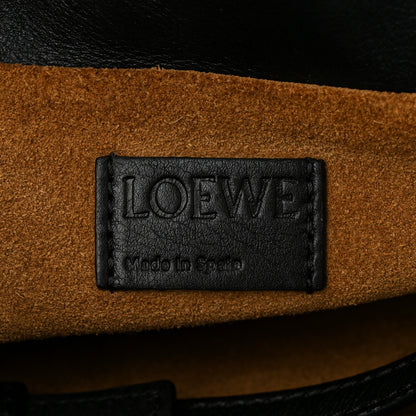 Loewe Calfskin Mini Flamenco Knot Clutch Black 6 of 10