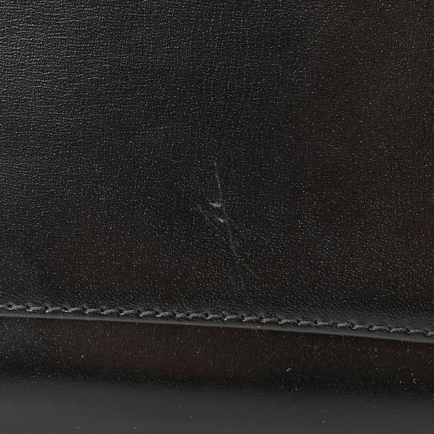 Shiny Lord Calfskin Small Antigona Black