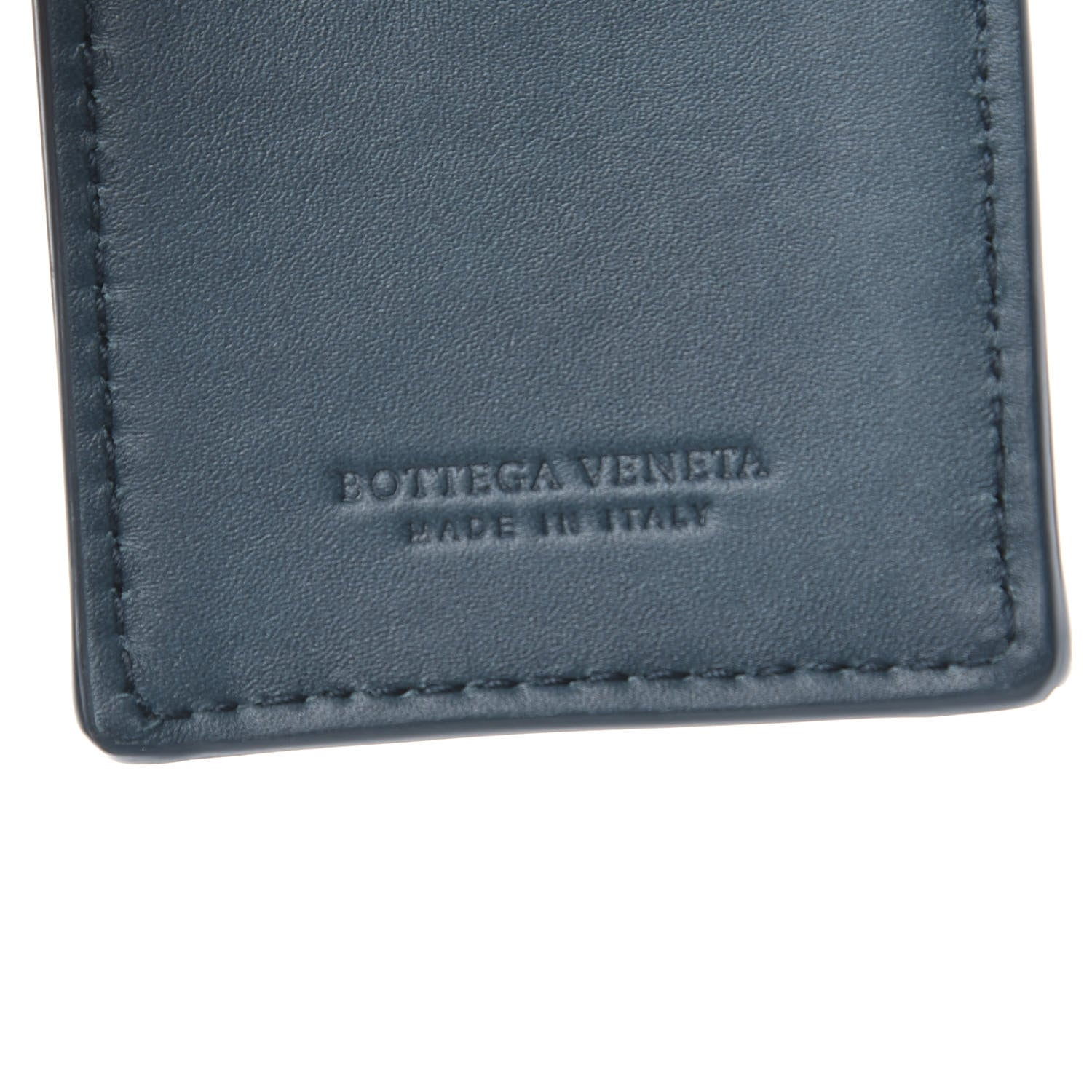 Bottega Veneta Nappa Airpod Case Blue 3 of 4