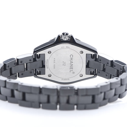 Chanel Stainless Steel Ceramic 29mm J12 Quartz Watch Black 4 of 4