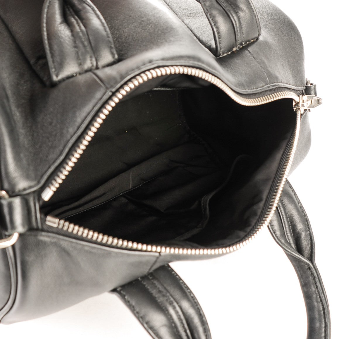 Neoprene Lambskin Rocco Black Resin Hardware
